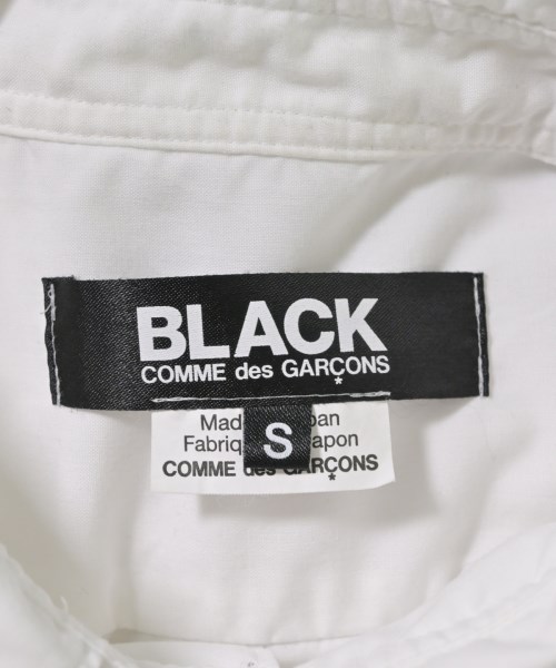 BLACK COMME des GARCONS（ブラックコムデギャルソン）カジュアルシャツ 白 サイズ:S レディース/2200681096066