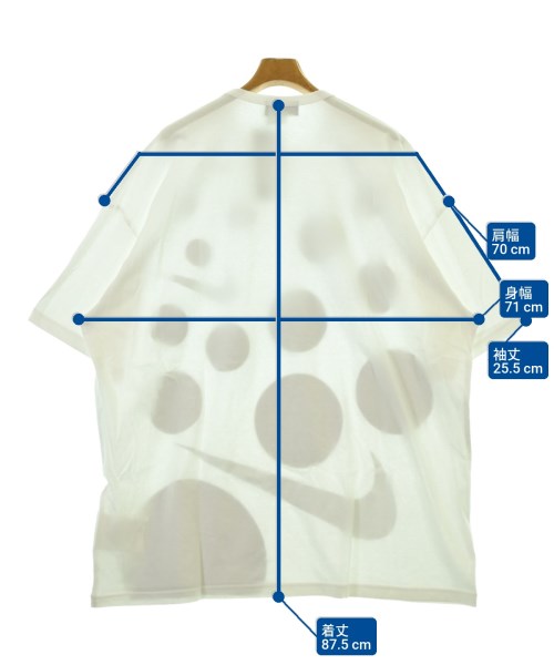BLACK COMME des GARCONS（ブラックコムデギャルソン）Tシャツ・カットソー 白 サイズ:L メンズ/2200681154094