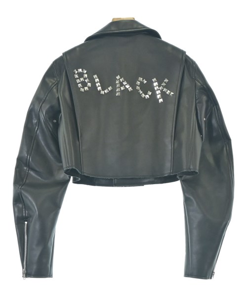 BLACK COMME des GARCONS（ブラックコムデギャルソン）ライダース 黒 サイズ:M レディース/2200613273053