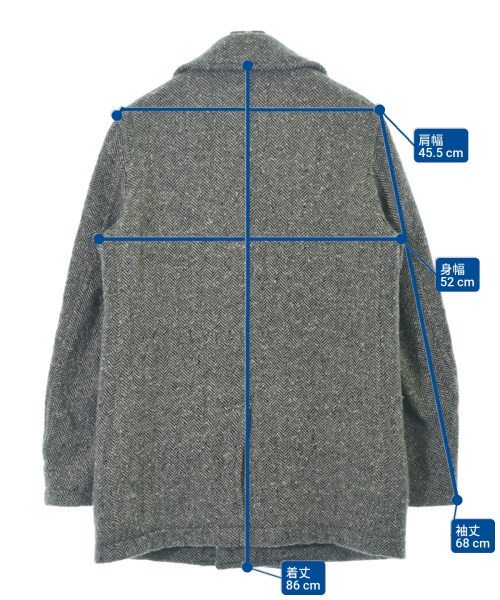BLACK COMME des GARCONS（ブラックコムデギャルソン）ピーコート 白 サイズ:M メンズ/2200680887061