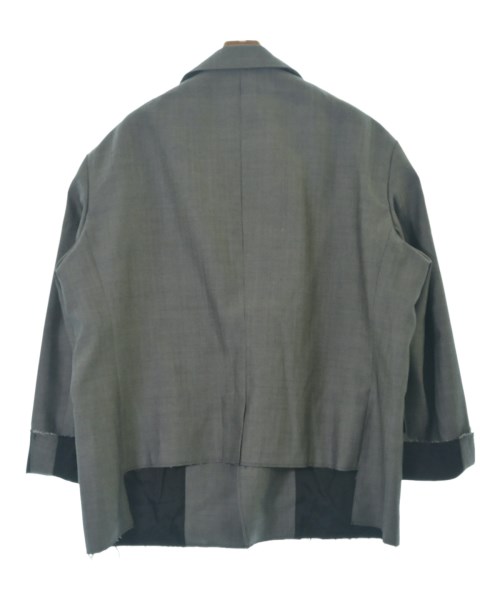 BLACK COMME des GARCONS（ブラックコムデギャルソン）テーラードジャケット グレー サイズ:M メンズ/2200689151019