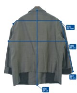 BLACK COMME des GARCONS（ブラックコムデギャルソン）テーラードジャケット グレー サイズ:M メンズ/2200689151019