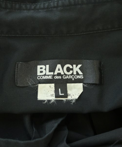 BLACK COMME des GARCONS（ブラックコムデギャルソン）カジュアルシャツ 黒 サイズ:L メンズ/2200689151033