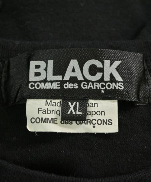 BLACK COMME des GARCONS（ブラックコムデギャルソン）Tシャツ・カットソー 黒 サイズ:XL メンズ/2200689151057