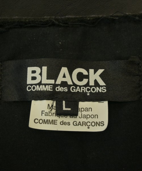 BLACK COMME des GARCONS（ブラックコムデギャルソン）ベスト 黒 サイズ:L レディース/2200689151194
