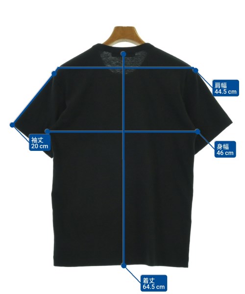 BLACK COMME des GARCONS（ブラックコムデギャルソン）Tシャツ・カットソー 黒 サイズ:M メンズ/2200694360055
