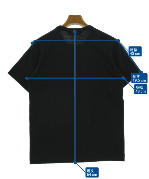 BLACK COMME des GARCONS（ブラックコムデギャルソン）Tシャツ・カットソー 黒 サイズ:M メンズ/2200694360062