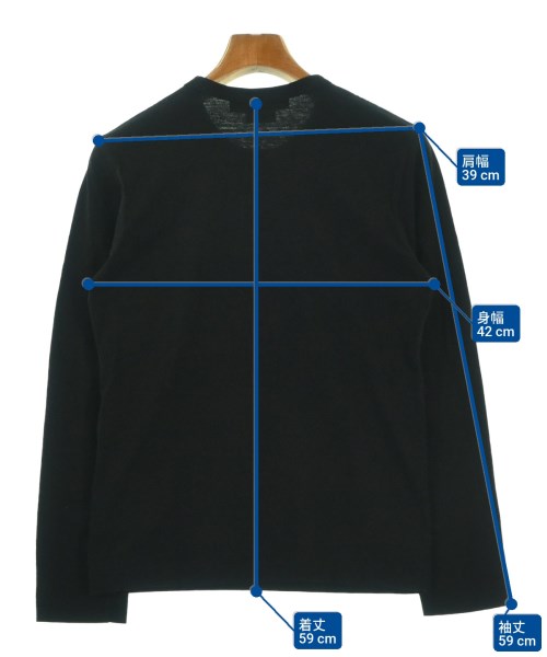 BLACK COMME des GARCONS（ブラックコムデギャルソン）Tシャツ・カットソー 黒 サイズ:S レディース/2200689996023