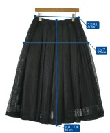 BLACK COMME des GARCONS（ブラックコムデギャルソン）ロング・マキシ丈スカート 黒 サイズ:M レディース/2200695234027