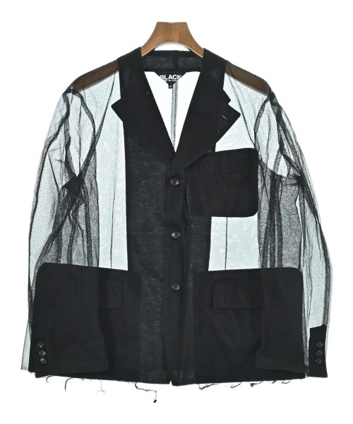 BLACK COMME des GARCONS(ブラックコムデギャルソン)カジュアルジャケット 黒 サイズ:XS/2200695301040