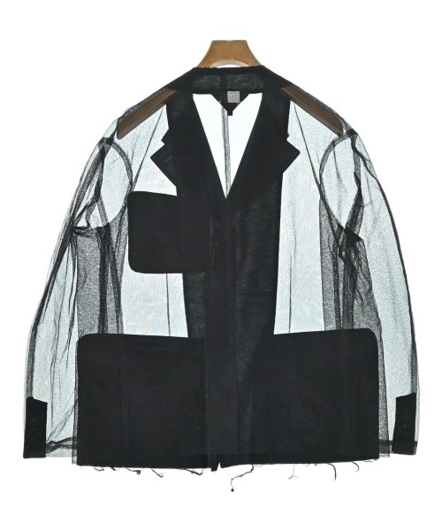 BLACK COMME des GARCONS（ブラックコムデギャルソン）カジュアルジャケット 黒 サイズ:XS メンズ/2200695301040