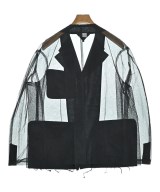 BLACK COMME des GARCONS（ブラックコムデギャルソン）カジュアルジャケット 黒 サイズ:XS メンズ/2200695301040