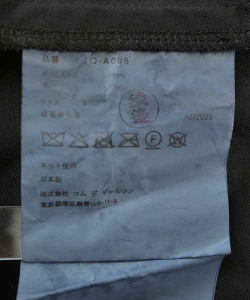 BLACK COMME des GARCONS（ブラックコムデギャルソン）ワンピース 黒 サイズ:S レディース/2200695386016