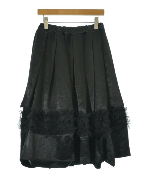 BLACK COMME des GARCONS(ブラックコムデギャルソン)ロング・マキシ丈スカート 黒 サイズ:XS/2200695830021