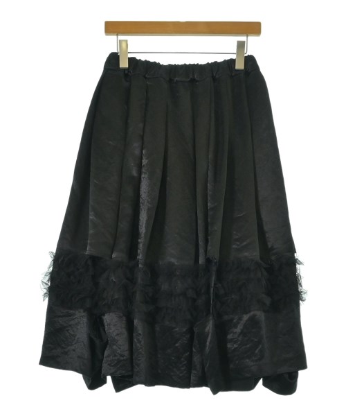 BLACK COMME des GARCONS（ブラックコムデギャルソン）ロング・マキシ丈スカート 黒 サイズ:XS レディース/2200695830021