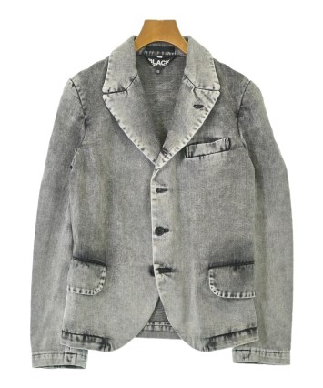 良品✨コムデギャルソン テーラード 金ボタン カシミヤ AD1990 グレー BLACK COMME des GARCONS（ブラックコムデギャルソン）テーラード