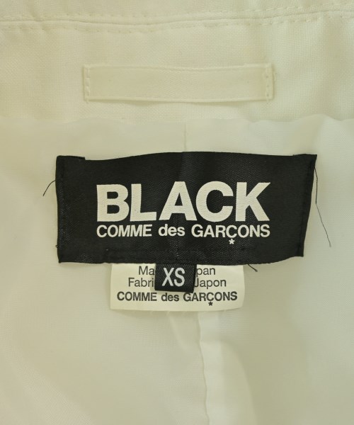 BLACK COMME des GARCONS（ブラックコムデギャルソン）テーラードジャケット 白 サイズ:XS レディース/2200695761011