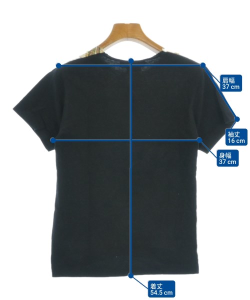 BLACK COMME des GARCONS（ブラックコムデギャルソン）Tシャツ・カットソー 黒 サイズ:XXS レディース/2200690634075