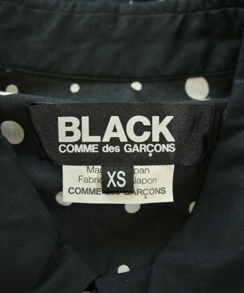 BLACK COMME des GARCONS（ブラックコムデギャルソン）カジュアルシャツ 黒 サイズ:XS レディース/2200696314056