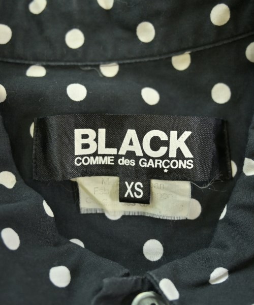 BLACK COMME des GARCONS（ブラックコムデギャルソン）カジュアルシャツ 黒 サイズ:XS レディース/2200696314087