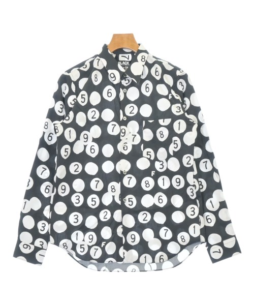 BLACK COMME des GARCONS(ブラックコムデギャルソン)カジュアルシャツ 黒 サイズ:M/2200697701220