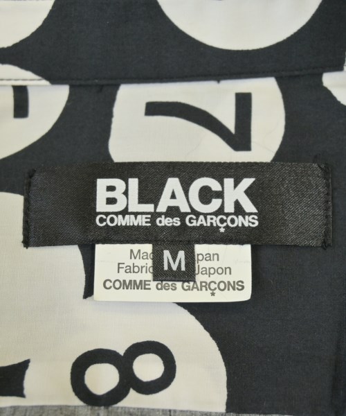 BLACK COMME des GARCONS（ブラックコムデギャルソン）カジュアルシャツ 黒 サイズ:M メンズ/2200697701220