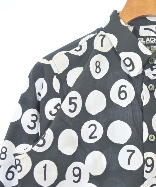 BLACK COMME des GARCONS（ブラックコムデギャルソン）カジュアルシャツ 黒 サイズ:M メンズ/2200697701220