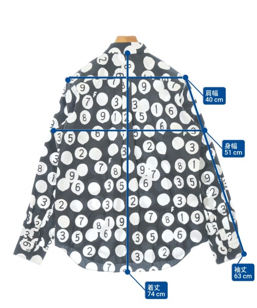 BLACK COMME des GARCONS（ブラックコムデギャルソン）カジュアルシャツ 黒 サイズ:M メンズ/2200697701220