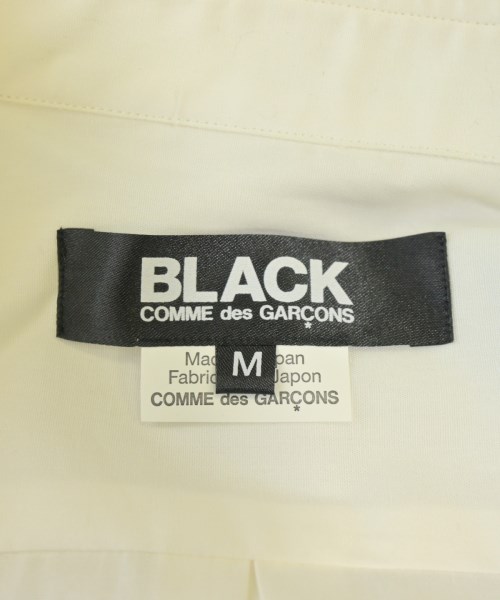 BLACK COMME des GARCONS（ブラックコムデギャルソン）カジュアルシャツ 白 サイズ:M メンズ/2200697701237