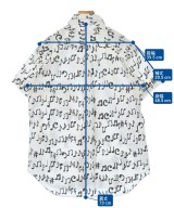 BLACK COMME des GARCONS（ブラックコムデギャルソン）カジュアルシャツ 白 サイズ:M メンズ/2200697701282