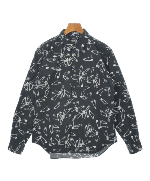 BLACK COMME des GARCONS(ブラックコムデギャルソン)カジュアルシャツ 黒 サイズ:M/2200697701305