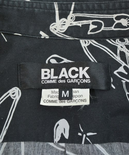BLACK COMME des GARCONS（ブラックコムデギャルソン）カジュアルシャツ 黒 サイズ:M メンズ/2200697701305