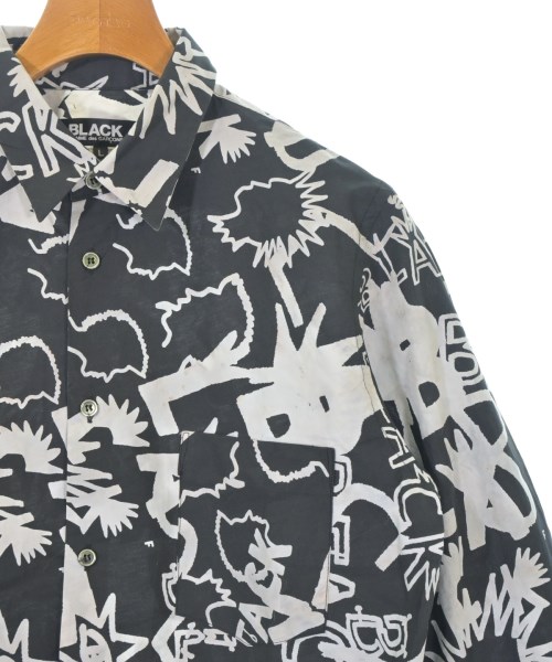 BLACK COMME des GARCONS（ブラックコムデギャルソン）カジュアルシャツ 黒 サイズ:L メンズ/2200697701312