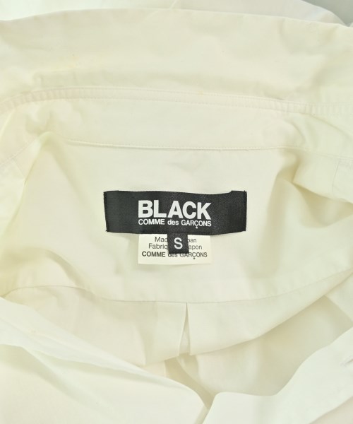 BLACK COMME des GARCONS（ブラックコムデギャルソン）カジュアルシャツ 白 サイズ:S レディース/2200697862020