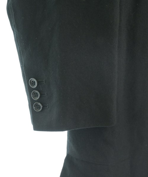 BLACK COMME des GARCONS（ブラックコムデギャルソン）チェスターコート 黒 サイズ:L メンズ/2200698143012