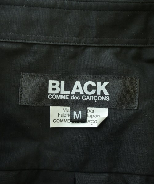 BLACK COMME des GARCONS（ブラックコムデギャルソン）カジュアルシャツ 黒 サイズ:M メンズ/2200698956018