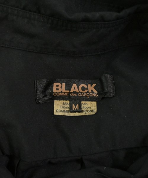 BLACK COMME des GARCONS（ブラックコムデギャルソン）カジュアルシャツ 黒 サイズ:M メンズ/2200699645010