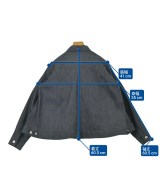 BLACK COMME des GARCONS（ブラックコムデギャルソン）デニムジャケット 紺 サイズ:XS レディース/2200700239115