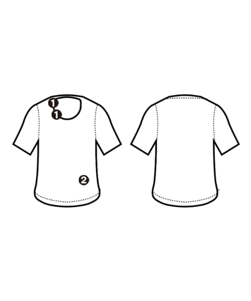 BLACK COMME des GARCONS（ブラックコムデギャルソン）Tシャツ・カットソー 白 サイズ:XS レディース/2200700568116