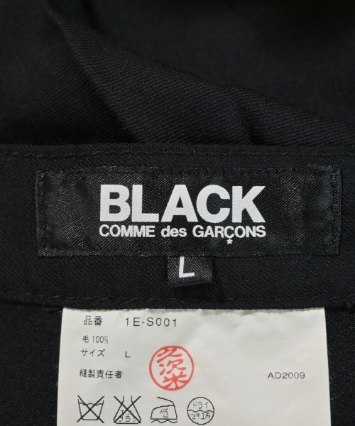 BLACK COMME des GARCONS（ブラックコムデギャルソン）ひざ丈スカート 黒 サイズ:L レディース/2200696747069