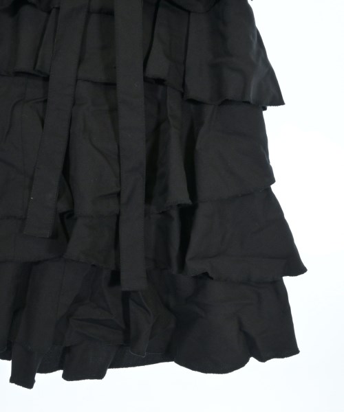 BLACK COMME des GARCONS（ブラックコムデギャルソン）ひざ丈スカート 黒 サイズ:L レディース/2200696747069