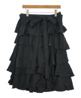 BLACK COMME des GARCONS（ブラックコムデギャルソン）ひざ丈スカート 黒 サイズ:L レディース/2200696747069