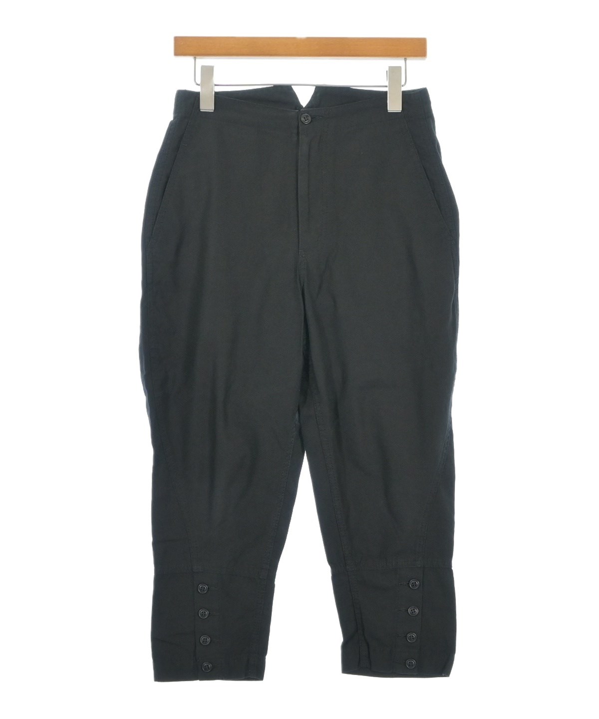 2023年製【ブラックコムデギャルソン】クロップド テーパードパンツ 黒　L BLACK COMME des GARCONS（ブラックコムデギャルソン）クロップド