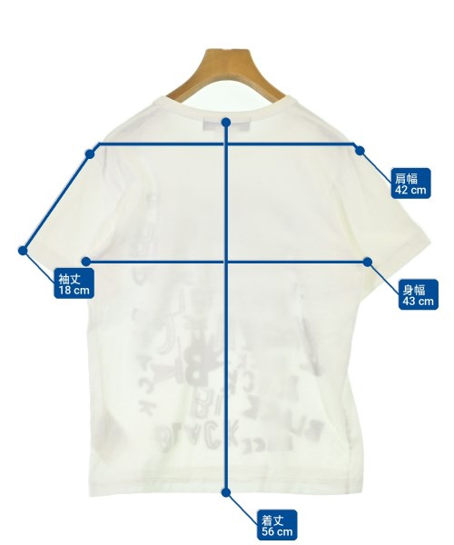 BLACK COMME des GARCONS（ブラックコムデギャルソン）Tシャツ・カットソー 白 サイズ:S レディース/2200701377052