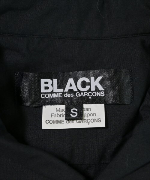 BLACK COMME des GARCONS（ブラックコムデギャルソン）カジュアルシャツ 黒 サイズ:S レディース/2200701430023