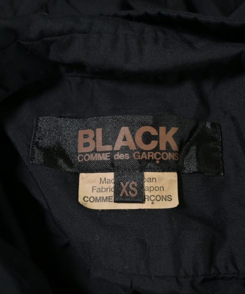 BLACK COMME des GARCONS（ブラックコムデギャルソン）カジュアルシャツ 黒 サイズ:XS レディース/2200701430030