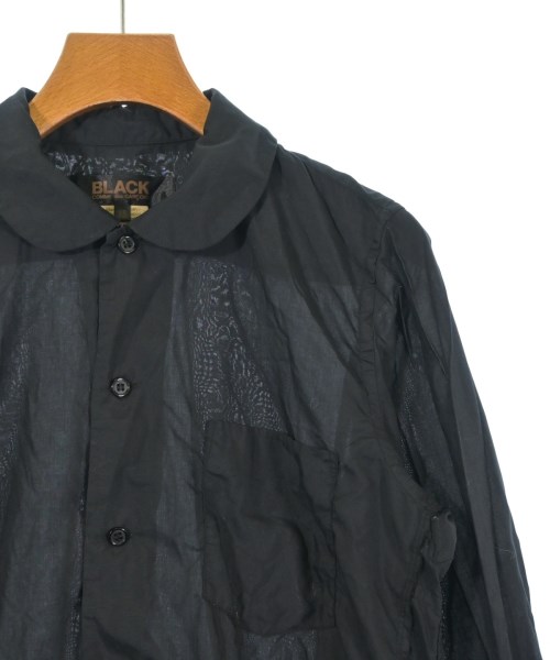 BLACK COMME des GARCONS（ブラックコムデギャルソン）カジュアルシャツ 黒 サイズ:XS レディース/2200701430030