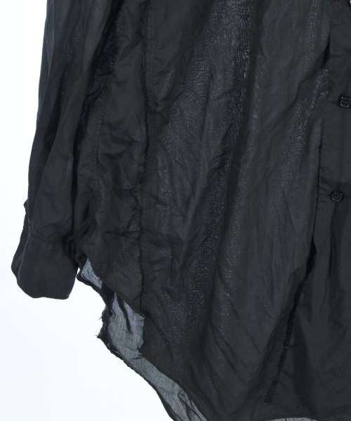BLACK COMME des GARCONS（ブラックコムデギャルソン）カジュアルシャツ 黒 サイズ:XS レディース/2200701430030