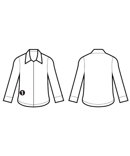 BLACK COMME des GARCONS（ブラックコムデギャルソン）カジュアルシャツ 白 サイズ:M メンズ/2200701525026