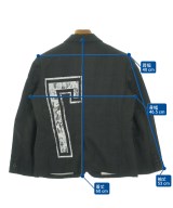 BLACK COMME des GARCONS（ブラックコムデギャルソン）カジュアルジャケット グレー サイズ:S レディース/2200648091028